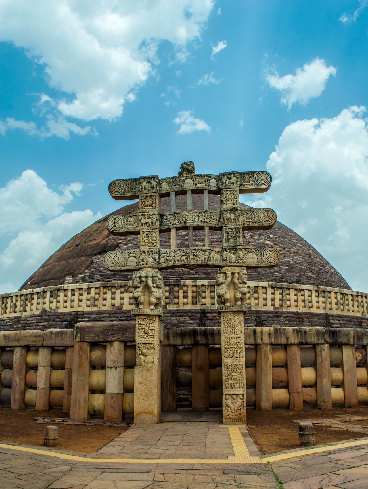 The Great Stupa of Sanchi/Madhya Pradesh/India-UNESCO World Heritage Site  Stock Photo - Alamy